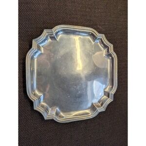 Wilton Mount Joy PA USA RWP Armetale Scalloped Octagon Serving Tray Pewter 10x10